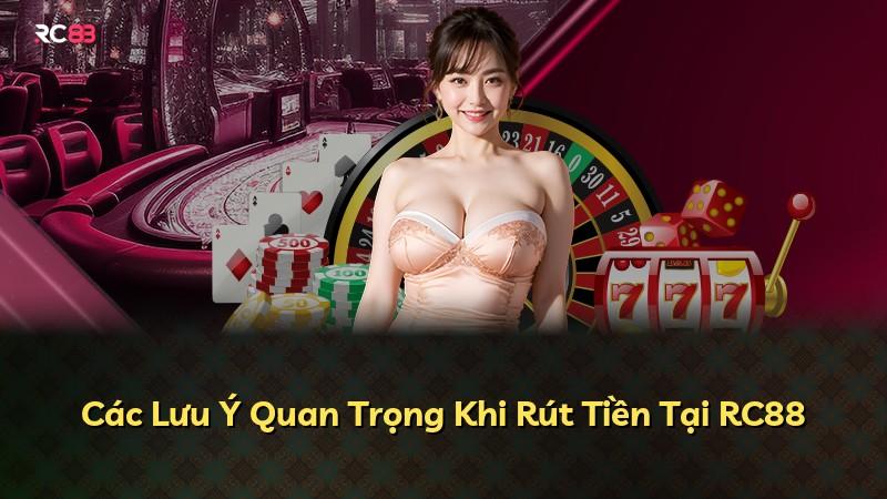 Các Lưu Ý Quan Trọng Khi Rút Tiền Tại RC88