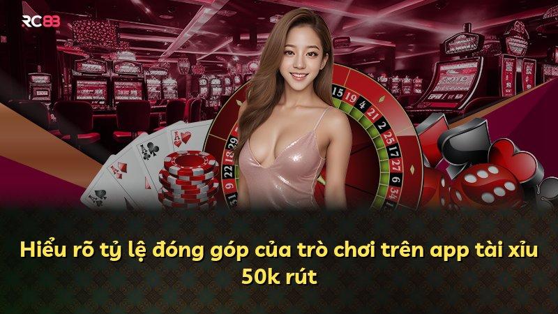 Hiểu rõ tỷ lệ đóng góp của trò chơi trên app tài xỉu 50k rút